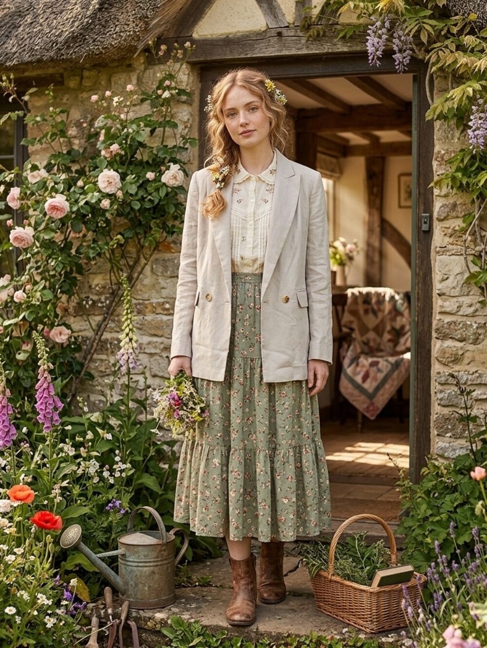 MAGASCHONI Light Linen Blazer
